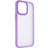 TPU+PC чохол Metal Buttons для Apple iPhone 14 Pro Max (6.7") Бузковий TPU+PC чохол Metal Buttons для Apple iPhone 14 Pro Max (6.7") Бузковий