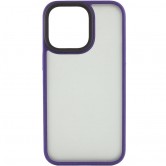 TPU+PC чохол Metal Buttons для Apple iPhone 14 Pro Max (6.7") Темно-фіолетовий TPU+PC чохол Metal Buttons для Apple iPhone 14 Pro Max (6.7") Темно-фіолетовий