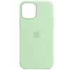 Чехол для Apple iPhone 14 Plus (6.7"") - Silicone Case Full Protective (AA) Зеленый / Pistachio