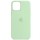 Чохол Silicone Case Full Protective (AA) для Apple iPhone 14 Plus (6.7") Зелений / Pistachio