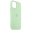 Чехол для Apple iPhone 14 Plus (6.7"") - Silicone Case Full Protective (AA) Зеленый / Pistachio