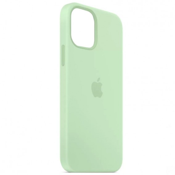Чехол для Apple iPhone 14 Plus (6.7"") - Silicone Case Full Protective (AA) Зеленый / Pistachio