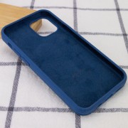 Чохол для Apple iPhone 14 Plus (6.7"") - Silicone Case Full Protective (AA) Синій / Navy Blue