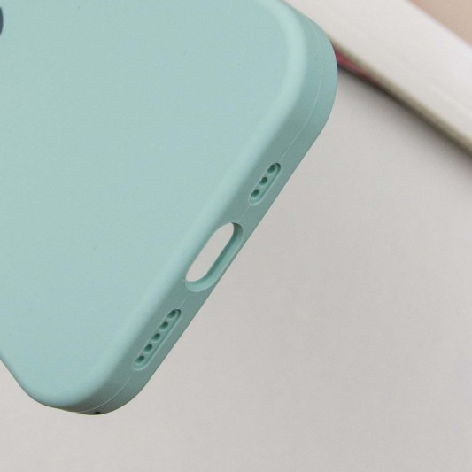 Чехол Silicone Case Full Protective (AA) для Apple iPhone 14 Pro (6.1") Бирюзовый / Beryl - изображение 4