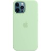 Чехол для Apple iPhone 14 Pro (6.1"") - Silicone Case Full Protective (AA) Зеленый / Pistachio