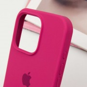 Чехол для Apple iPhone 14 Pro (6.1"") - Silicone Case Full Protective (AA) Красный / Rose Red