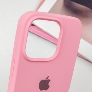 Чохол для Apple iPhone 14 Pro (6.1"") - Silicone Case Full Protective (AA) Рожевий / Pink