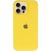 Чохол Silicone Case Full Protective (AA) для Apple iPhone 14 Pro Max (6.7") Жовтий / Yellow