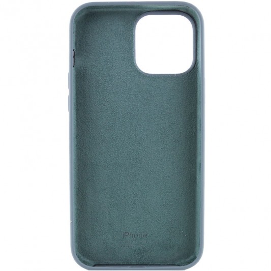 Чехол Silicone Case Full Protective (AA) для Apple iPhone 14 Pro Max (6.7") Зеленый / Cactus - изображение 1