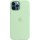 Чехол Silicone Case Full Protective (AA) для Apple iPhone 14 Pro Max (6.7") Зеленый / Pistachio