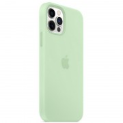 Чехол для Apple iPhone 14 Pro Max (6.7"") - Silicone Case Full Protective (AA) Зеленый / Pistachio