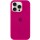 Чехол Silicone Case Full Protective (AA) для Apple iPhone 14 Pro Max (6.7") Красный / Rose Red