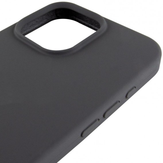 Чехол для iPhone 14 Pro Max Silicone Case Full Protective (Dark Gray)