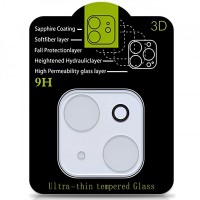 Защитное стекло на камеру Full Block (тех.пак) для Apple iPhone 14 (6.1