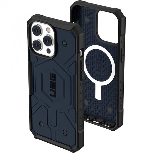 Броньований чохол для Apple iPhone 14 Pro (6.1"") - UAG Pathfinder with MagSafe Синій - зображення 1 