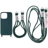 Чехол для Apple iPhone 13 (6.1"") - TPU two straps California Зеленый / Forest green