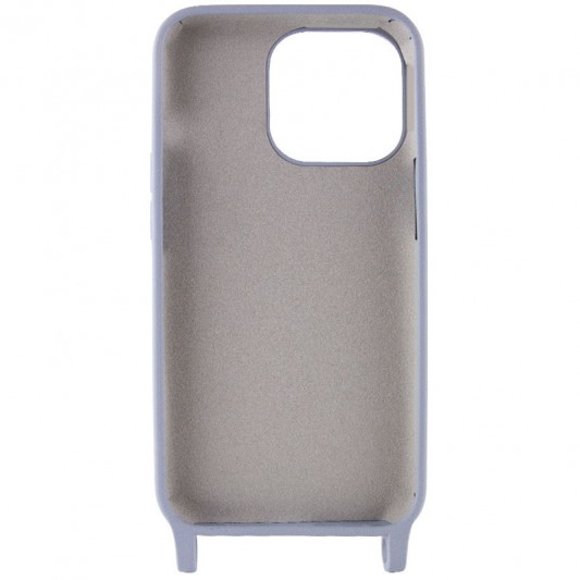Чехол TPU two straps California для Apple iPhone 13 (6.1") Серый / Stone - изображение 2