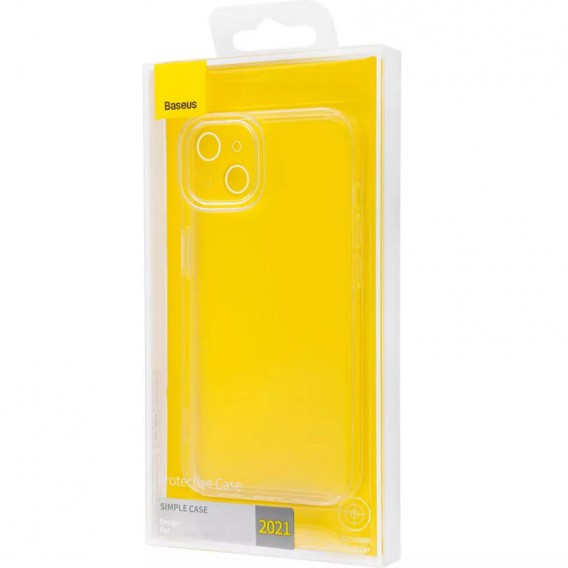 Чехол для Apple iPhone 14 Plus (6.7"") - TPU Baseus Simple Прозрачный