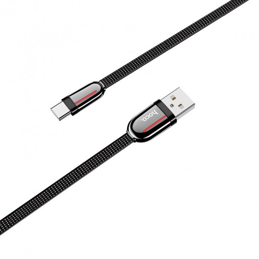 Дата кабель Hoco U74 "Grand" Type-C (1.2m) Черный - изображение 1