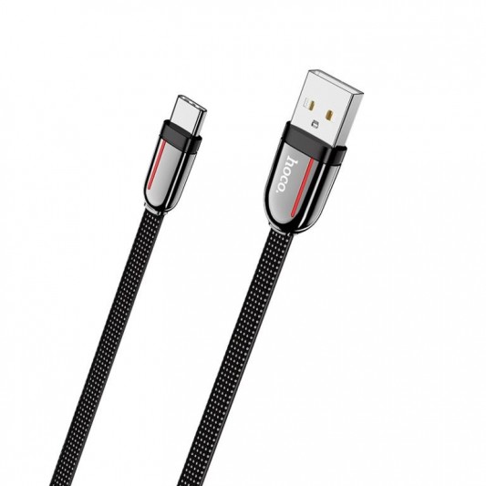 Дата кабель Hoco U74 "Grand" Type-C (1.2m) Черный - изображение 3