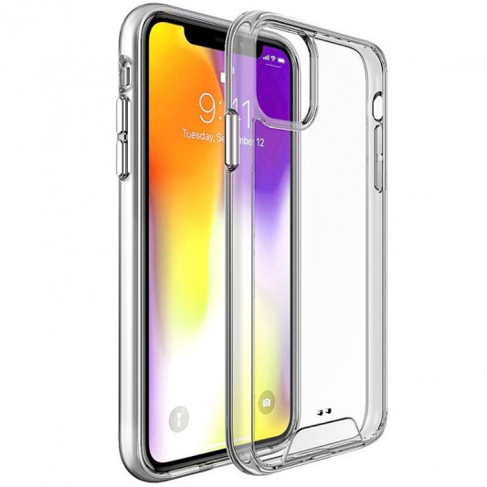 Чехол TPU Space Case transparent для Apple iPhone 11 (6.1") Прозрачный - изображение 1