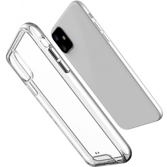 Чехол TPU Space Case transparent для Apple iPhone 11 (6.1") Прозрачный - изображение 2
