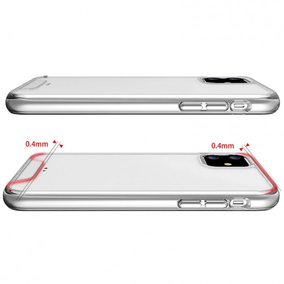 Чехол для Apple iPhone 11 (6.1"") - TPU Space Case transparent Прозрачный