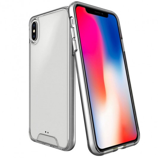 Чехол TPU Space Case transparent для Apple iPhone X / XS (5.8") Прозрачный - изображение 1