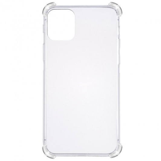 TPU чехол GETMAN Ease logo усиленные углы для Apple iPhone 11 (6.1") Бесцветный (прозрачный)