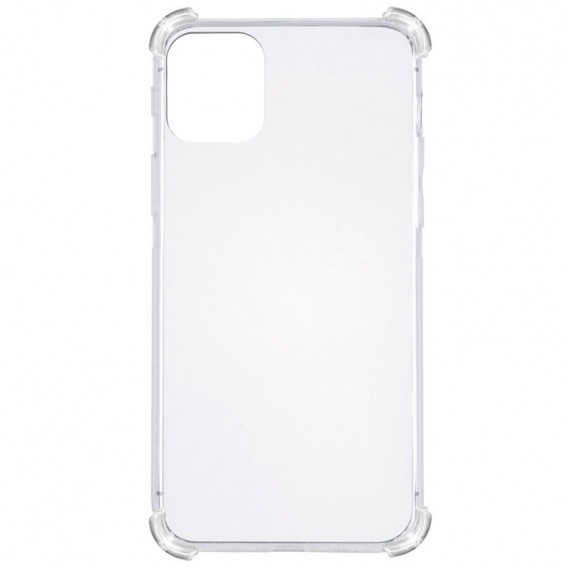 TPU Чехол для Apple iPhone 11 (6.1"") - GETMAN Ease logo усиленные углы Бесцветный (прозрачный)