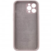 Чохол Apple iPhone 12 Pro Max (6.7"") - Silicone Case Full Camera Protective (AA) Сірий / Lavender