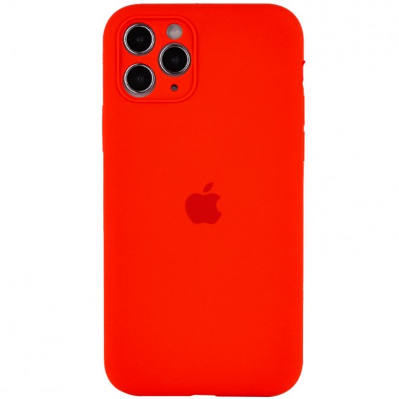 Чехол для Apple iPhone 12 Pro Max (6.7"") - Silicone Case Full Camera Protective (AA) Красный / Red
