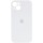 Чехол для Apple iPhone 13 (6.1"") - Silicone Case Full Camera Protective (AA) Белый / White