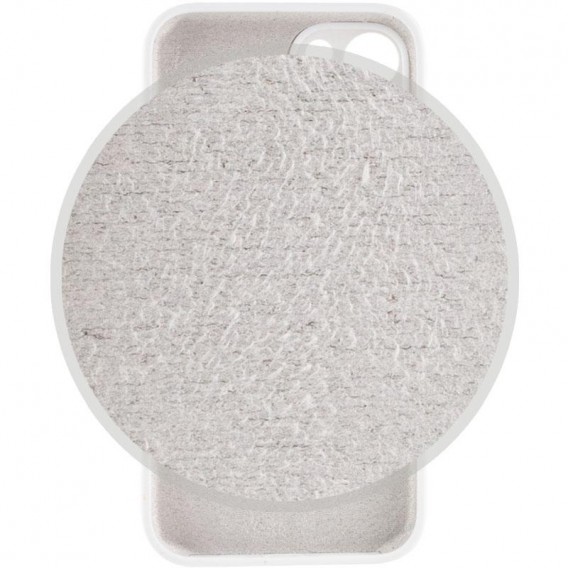 Чохол Silicone Case Full Camera Protective (AA) Apple iPhone 13 (6.1"") Білий / White