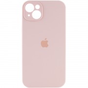 Чохол Silicone Case Full Camera Protective (AA) Apple iPhone 13 (6.1"") Рожевий / Pink Sand