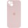 Чохол Silicone Case Full Camera Protective (AA) для Apple iPhone 13 (6.1") Рожевий / Pink Sand