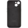 Чохол Silicone Case Full Camera Protective (AA) для Apple iPhone 13 (6.1") Чорний / Black