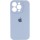 Чохол Silicone Case Full Camera Protective (AA) для Apple iPhone 13 Pro Max (6.7") Блакитний / Lilac Blue