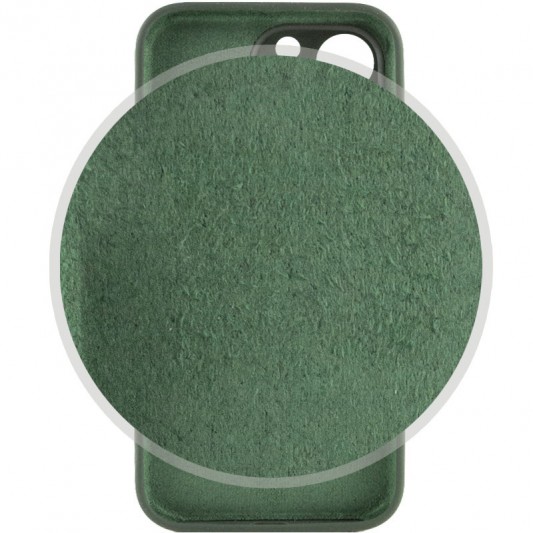 Чохол Silicone Case Full Camera Protective (AA) для Apple iPhone 13 Pro Max (6.7") Зелений / Cyprus Green - зображення 2 