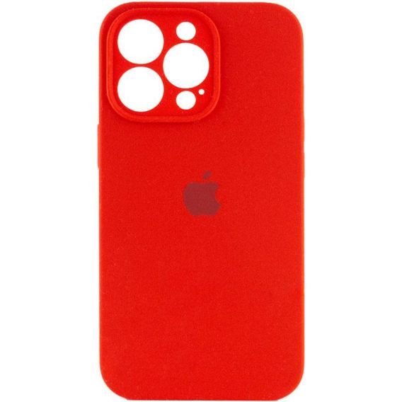 Чехол Silicone Case Full Camera Protective (AA) для Apple iPhone 13 Pro Max (6.7"") Красный / Red