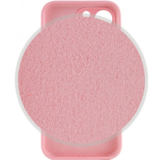 Чохол Silicone Case Full Camera Protective (AA) для Apple iPhone 13 Pro Max (6.7") Рожевий / Light pink - зображення 2 