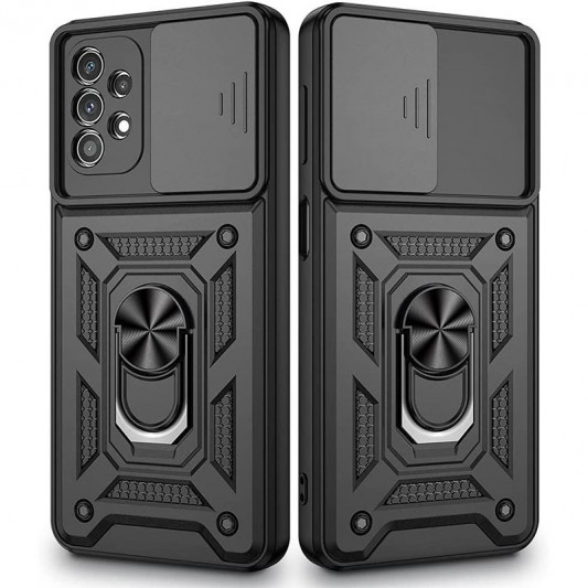 Ударопрочный чехол Camshield Serge Ring для Samsung Galaxy A13 4G Черный