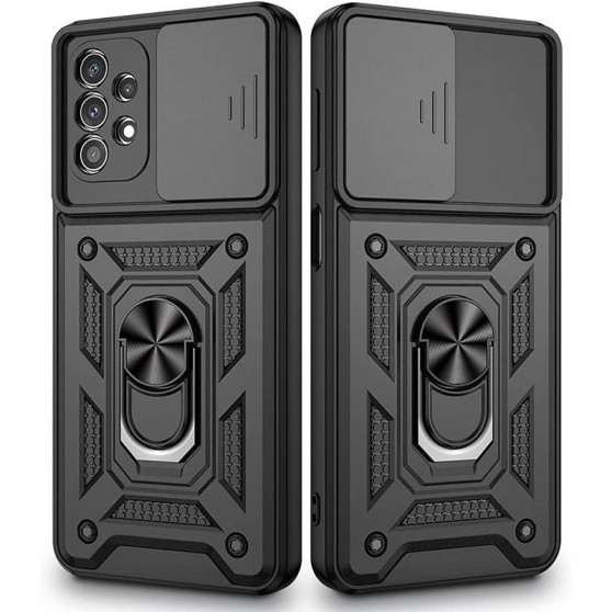 Ударопрочный чехол Camshield Serge Ring для Samsung Galaxy A13 4G Черный