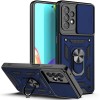 Удароміцний чохол Samsung Galaxy A13 4G - Camshield Serge Ring for Magnet Синій