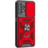 Удароміцний чохол Samsung Galaxy A13 4G - Camshield Serge Ring for Magnet Червоний