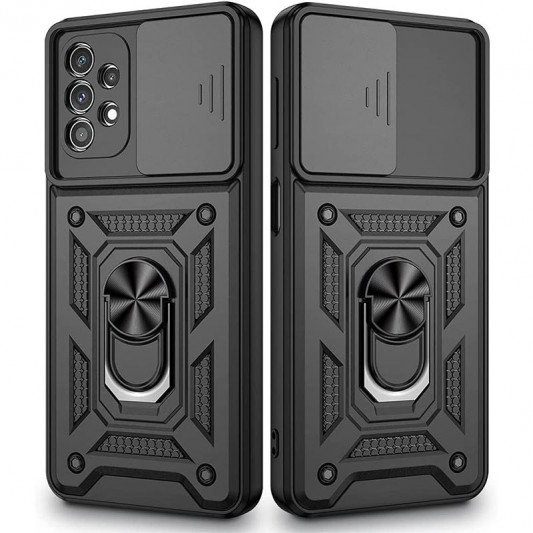 Ударопрочный чехол Camshield Serge Ring для Samsung Galaxy A23 4G Черный - изображение 1