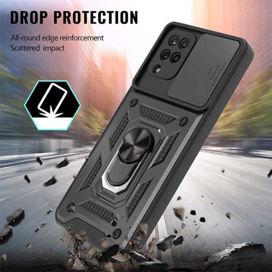 Ударопрочный чехол Camshield Serge Ring для Samsung Galaxy M33 5G Черный - изображение 4