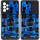 Ударопрочный чехол Camshield Serge Ring Camo для Samsung Galaxy A73 5G Синий / Army Blue