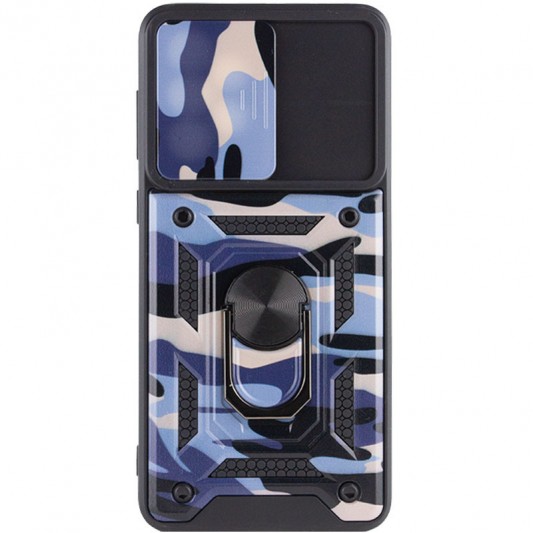Ударопрочный чехол Camshield Serge Ring Camo для Samsung Galaxy A73 5G Фиолетовый / Army Purple - изображение 2