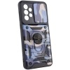 Ударопрочный чехол Camshield Serge Ring Camo для Samsung Galaxy A73 5G Фиолетовый / Army Purple
